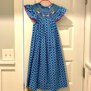 Flamingo, smock dress, size 6